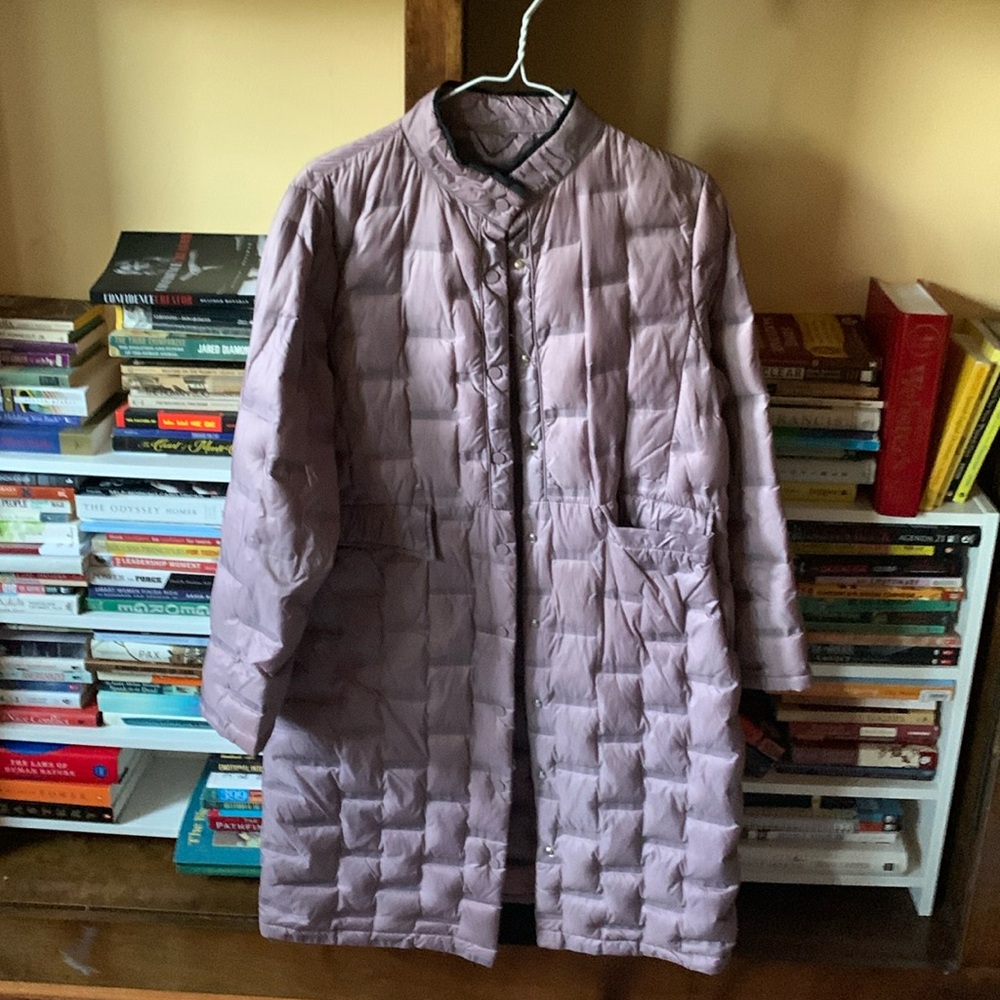 Lavender colored coat